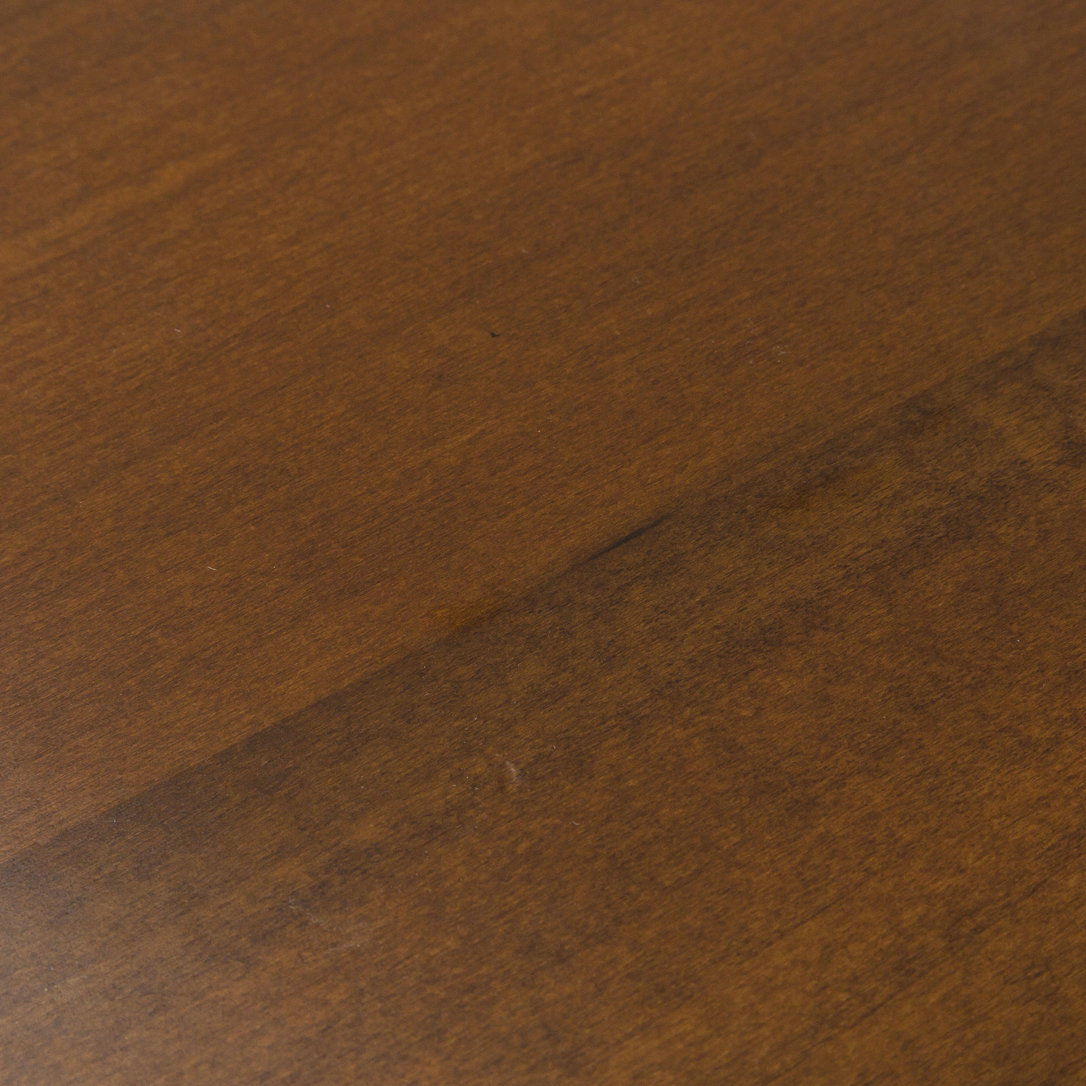 Mobile ad angolo porta tv in legno color noce a due ante