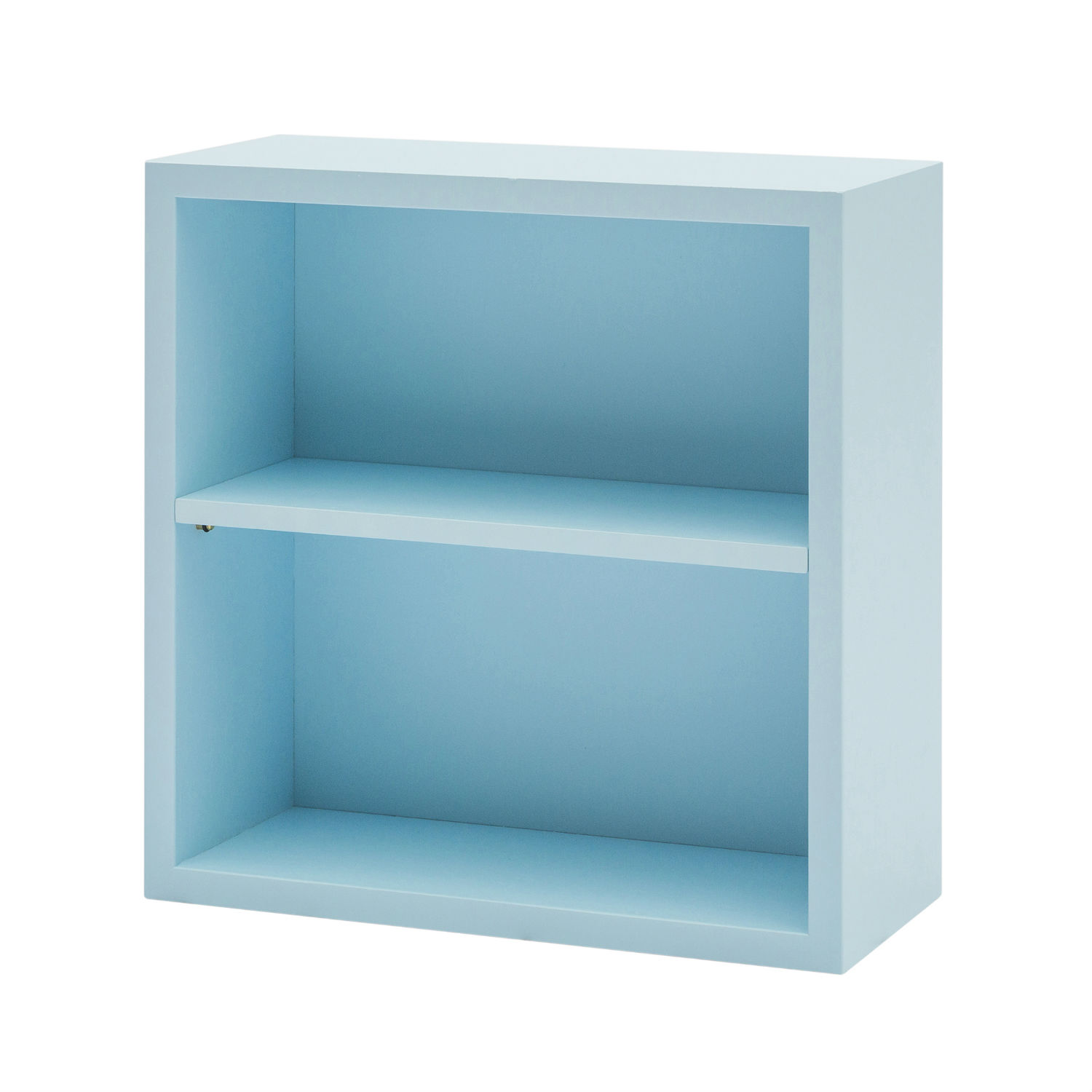 Mobile Box Quadrato Provenzale In Legno Colore Azzurro Laccato (disponibili anche con altri colori)