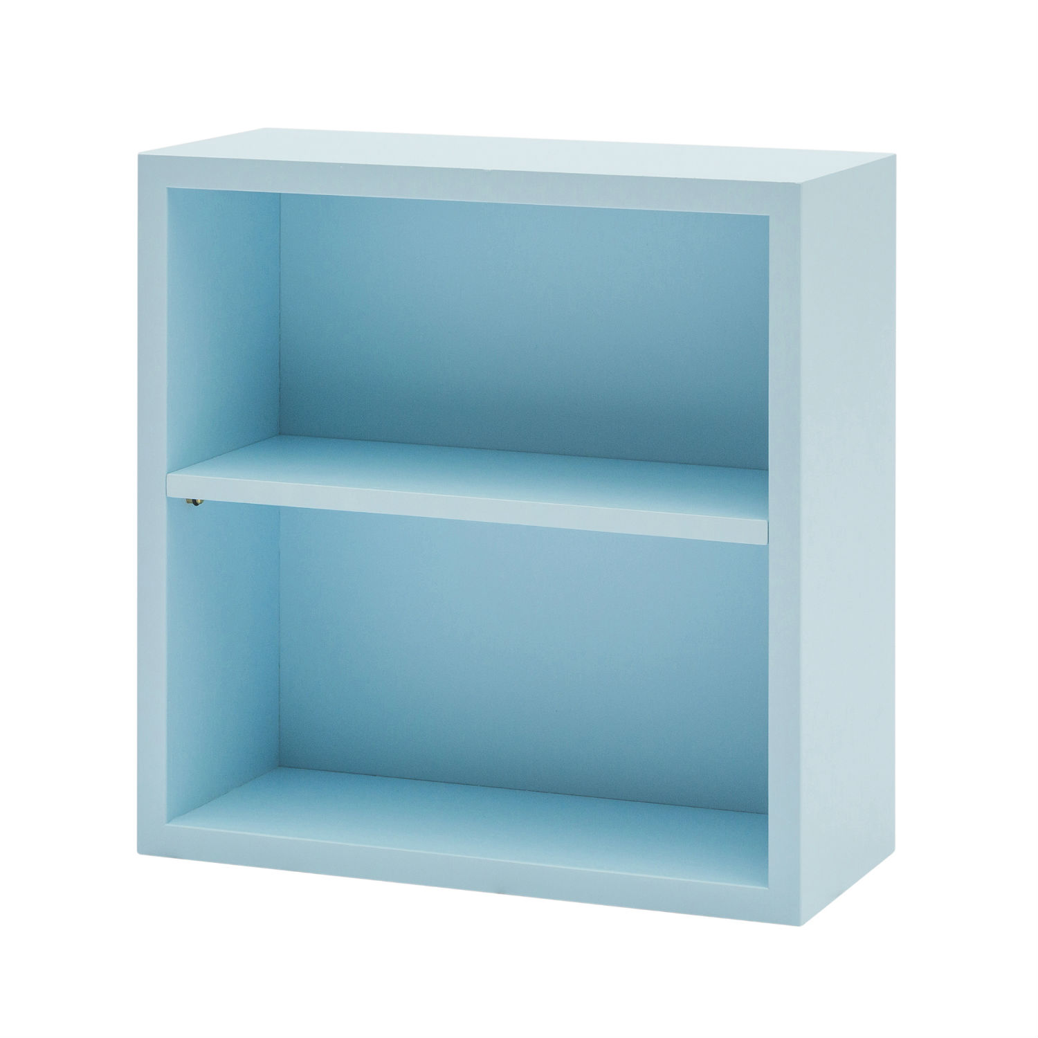 Mobile Box Quadrato Provenzale In Legno Colore Azzurro Laccato (disponibili anche con altri colori)