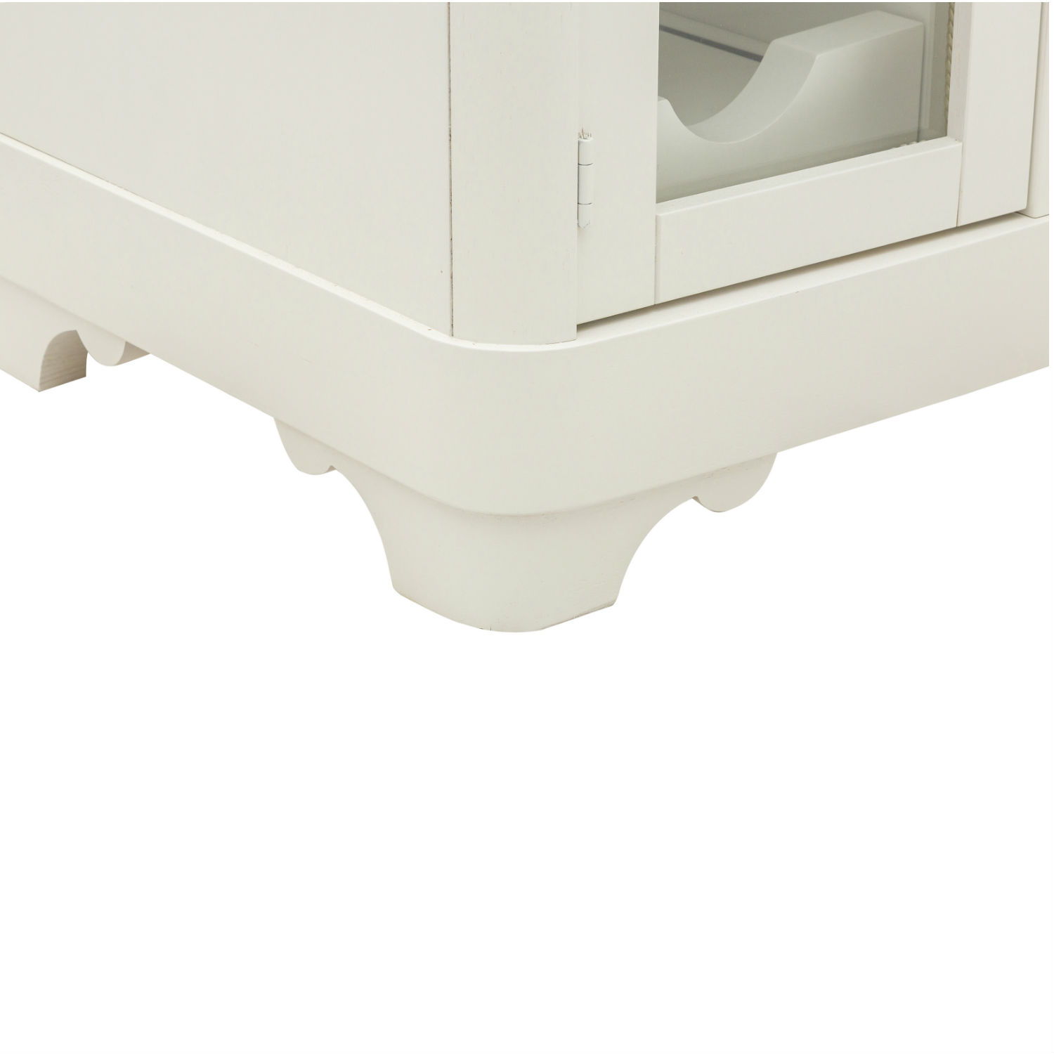 Meuble TV Italien Années 90 - Bois Laqué Noir Et Verre Fumé - Sur Roulettes - 77x47x70 Cm