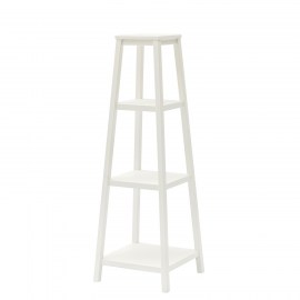 Consolle 4 Ripiani Laccata Bianco