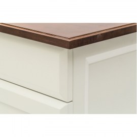 Credenza 2 Porte 2 Cassetti Bicolore