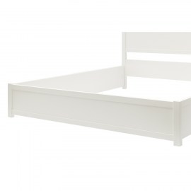 Letto Matrimoniale 2 Piazze Laccato Bianco